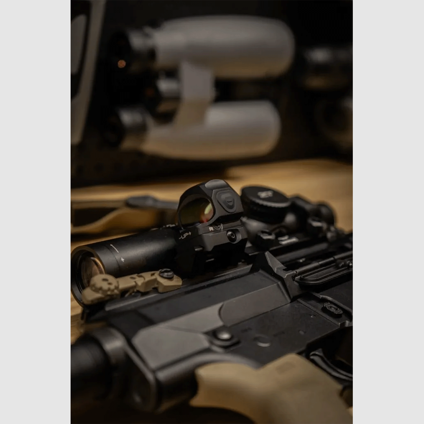 RED DOT – ZEROTECH – TRACE 1×28 ASPHERICAL REFLEX 3 MOA DOT GRÖSSE SHIELD RMSc & SCHIENENMONTAGE, Bild 12 von 13