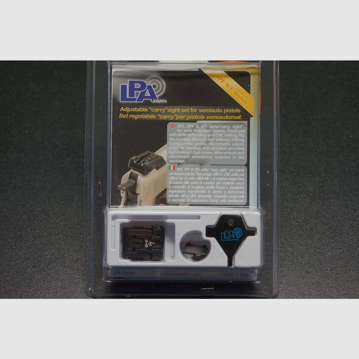 Mirino LPA Glock 17/19