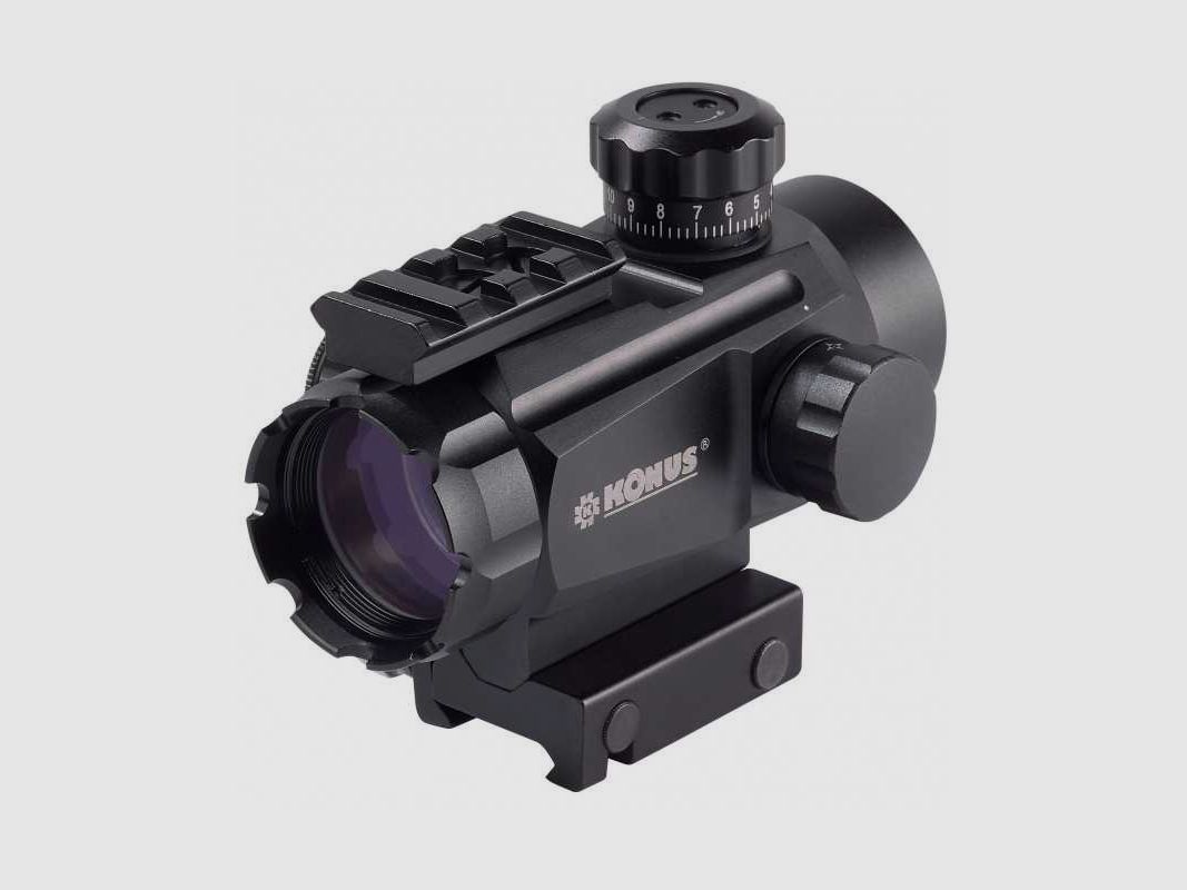 Konus Konusight Für 11 mm und Weaver-Schiene, 4 verschiedene Absehen