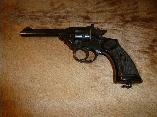 Webley & Scott Mark IV.38, 5'' Lauf, gestempelt BSAP
