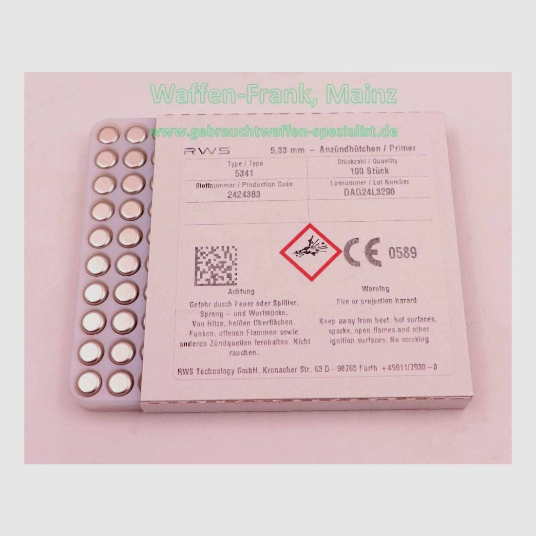 RWS (WZd.Fa.Rottweil) Large Rifle #5341