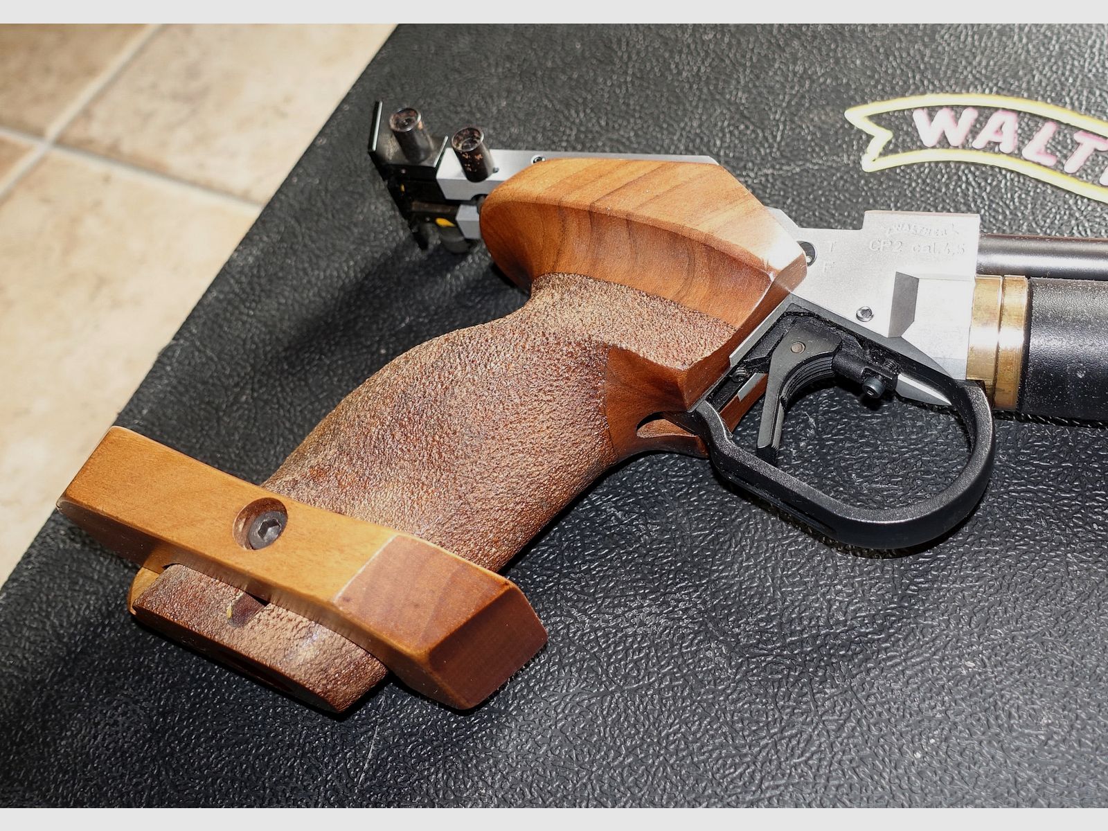 Walther CP2 Matchpistole mit Koffer