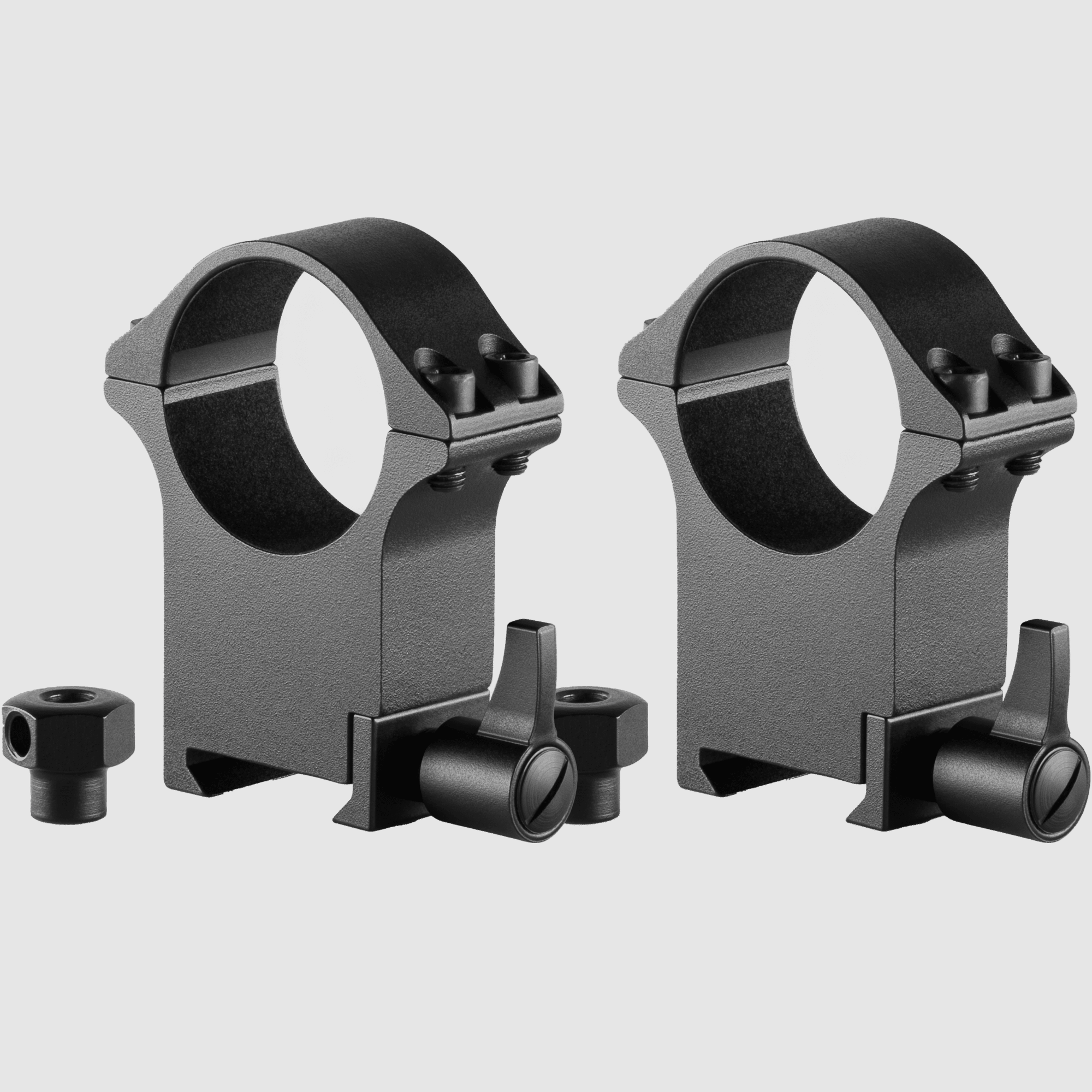Hawke Professional Steel Ring Mount Weaver 30 mm Extra High