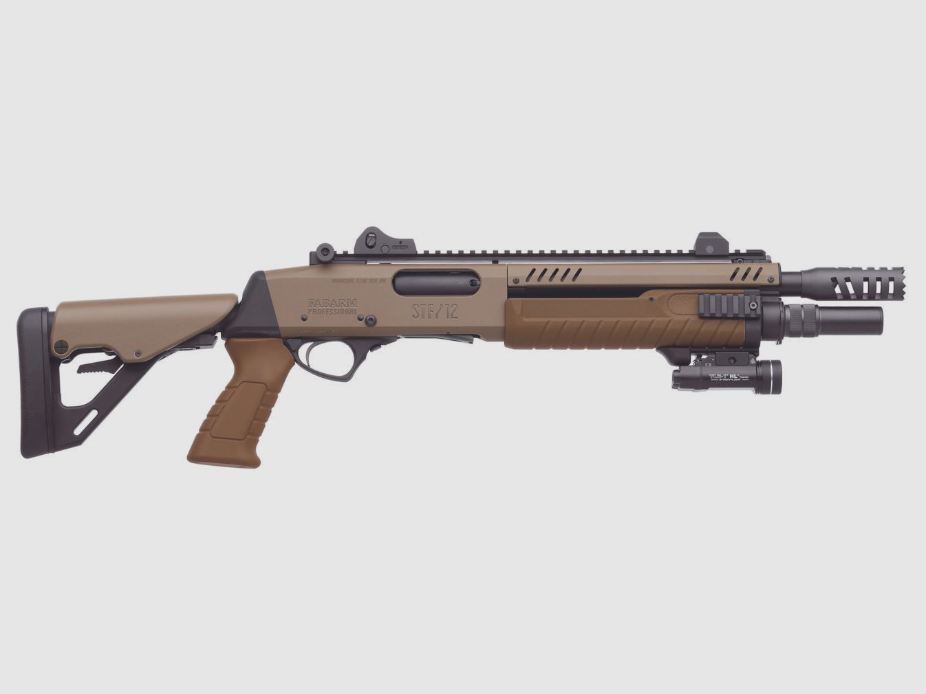 FABARM STF 12 COMPACT 11" TAN CROS.RE (VORDERSCHAFTREPETIERFLINTE)