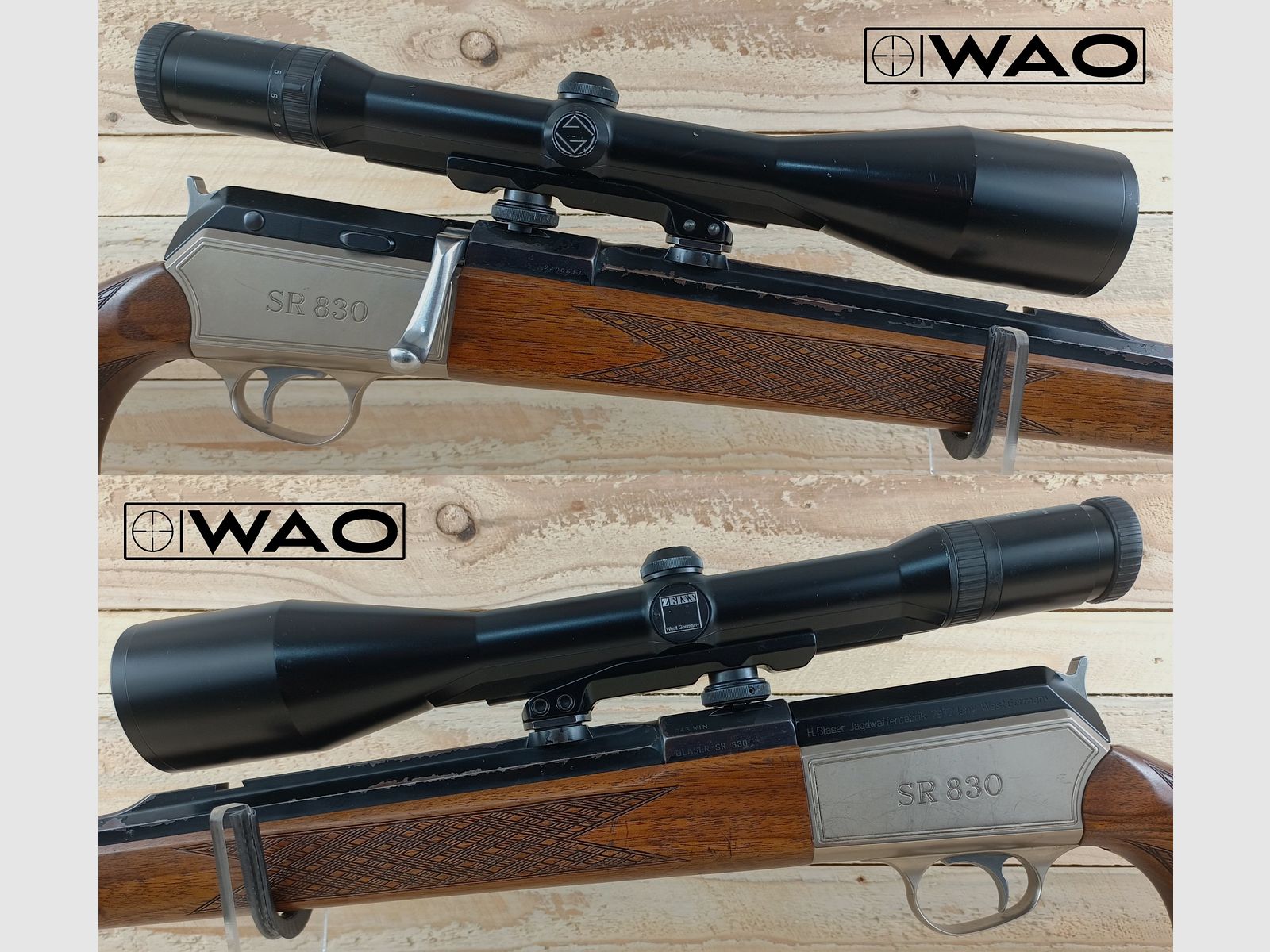 Blaser SR 830 carbine, SR830, cal. .243Win *with Zeiss Diavari*