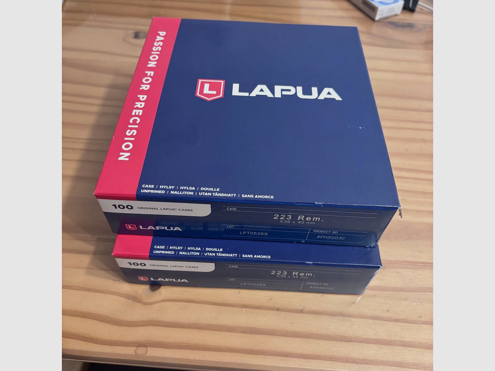 Lapua 223 rem Hülsen 2 Packungen 