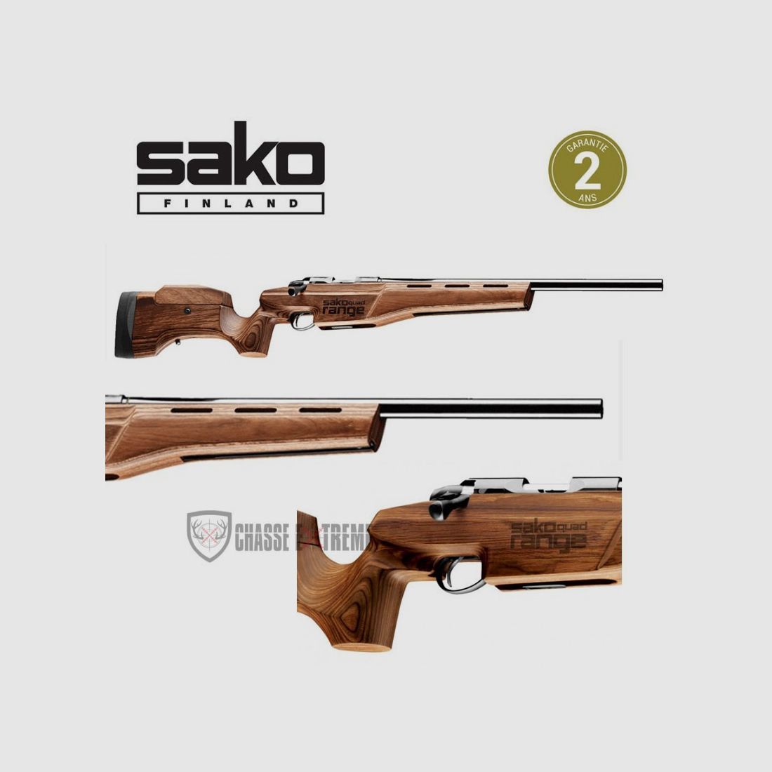 SAKO Quad Range Büchse