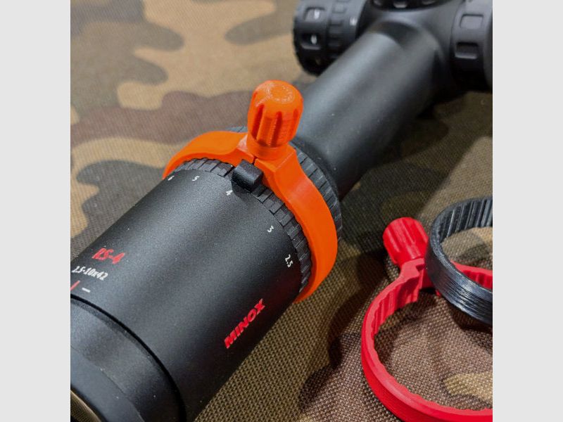 For Minox RS-4: Scope Quick Adjustment Lever for Magnification Setting