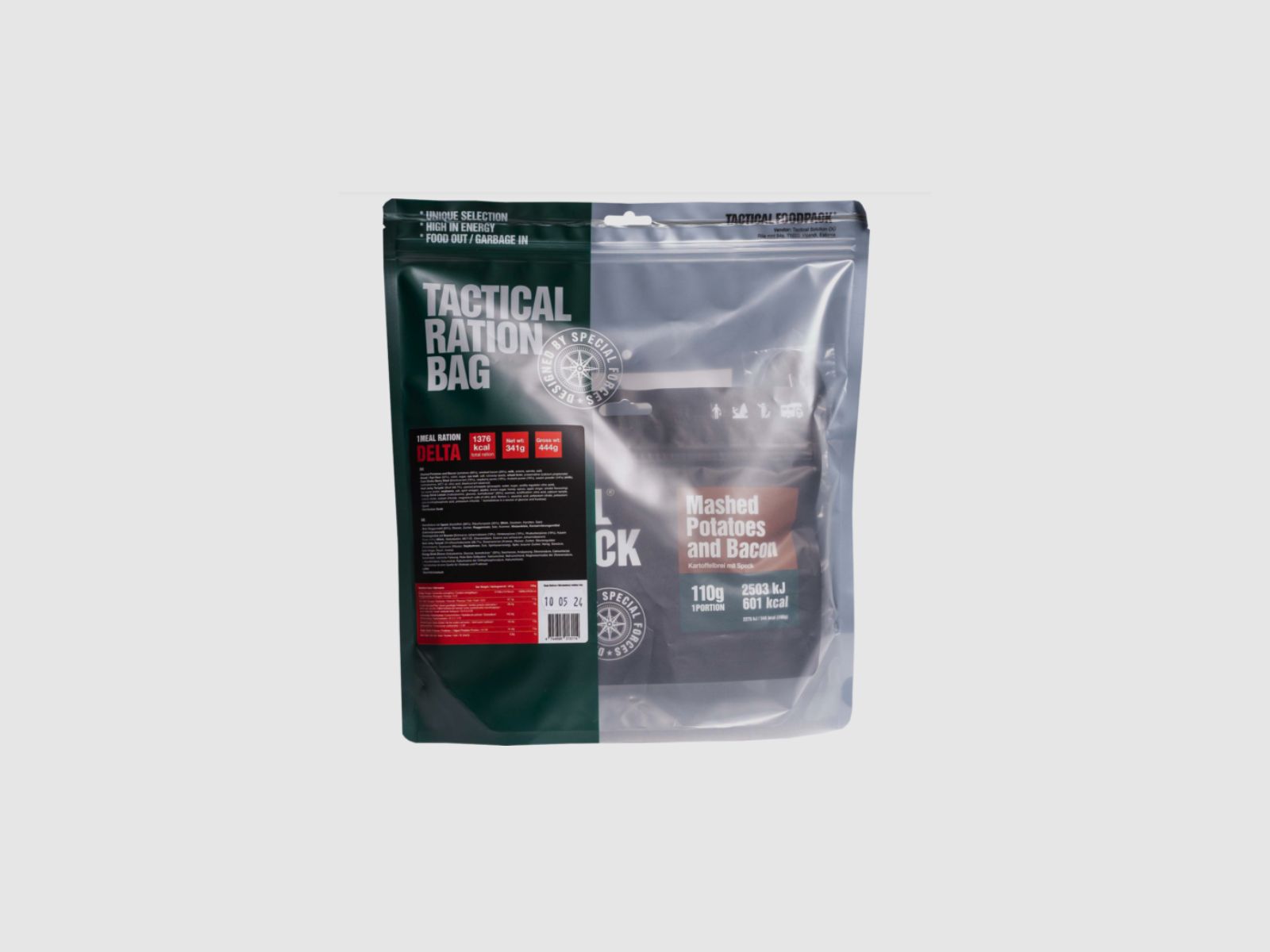 TACTICAL FOODPACK 1 Meal Ration DELTA 341g
