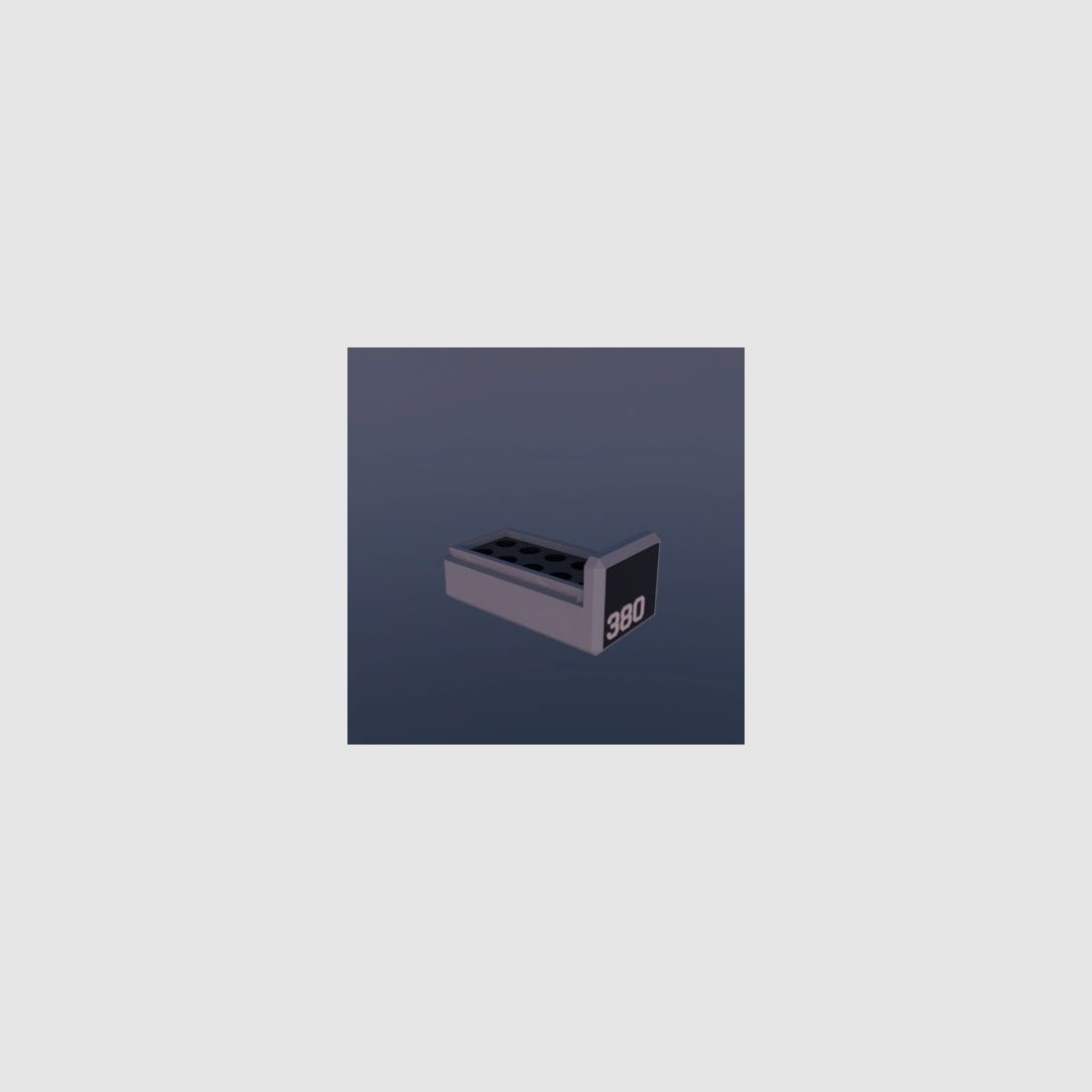 Filamelt Munitionsbox / .380 ACP / ‘Schiebedeckel’ / Patronenbox, Ammo Box