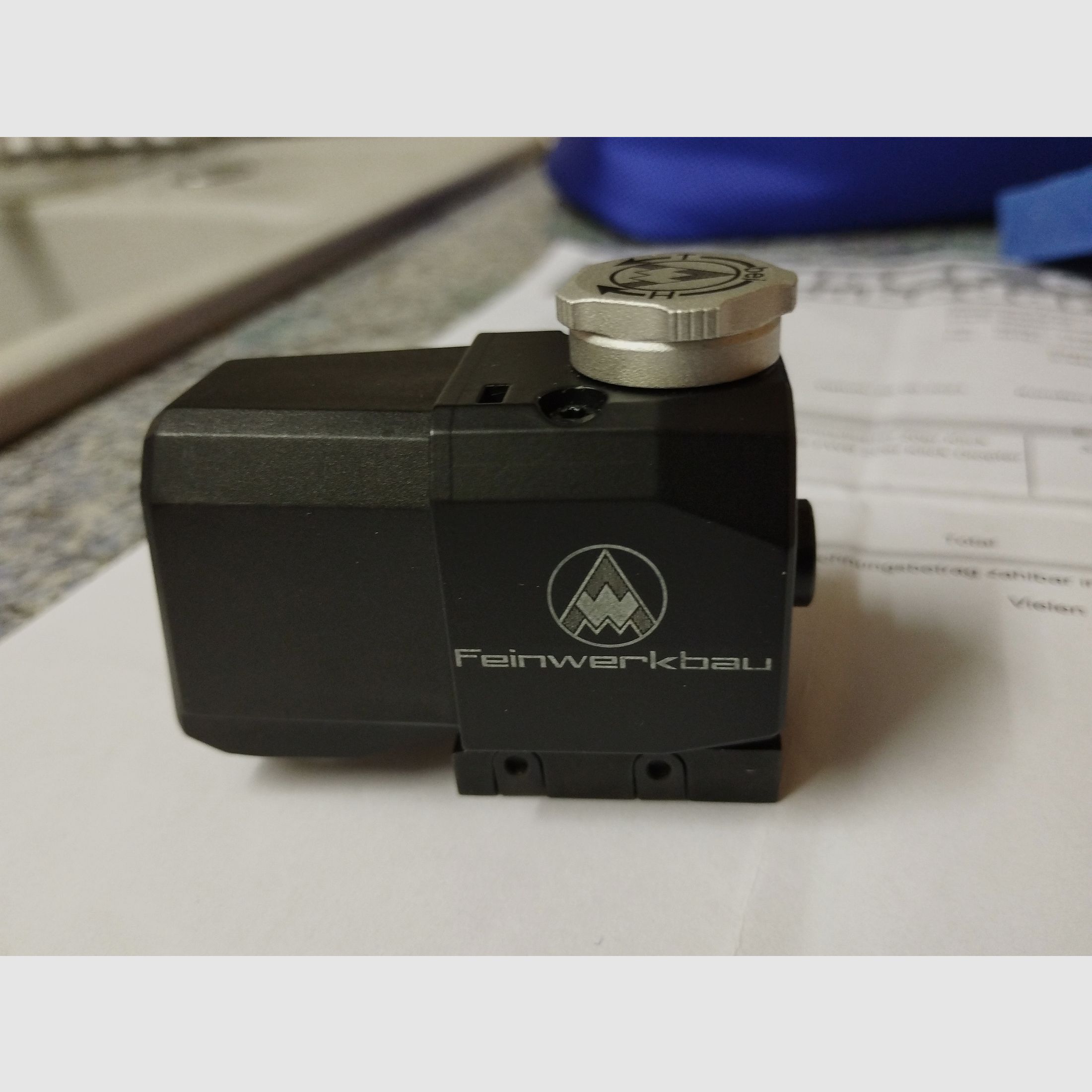 Dioptre de précision Feinwerkbau 4981 pivotant 20 clics