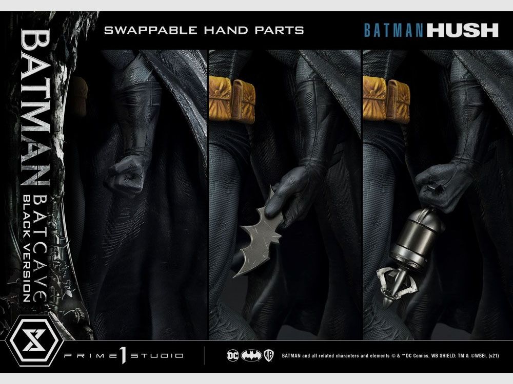 Batman Hush Statue 1/3 Batman Batcave Black Version 88 cm | 43050