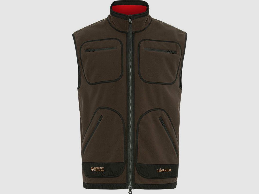 Härkila Kamko Vest Brown/Red, image 2 of 11