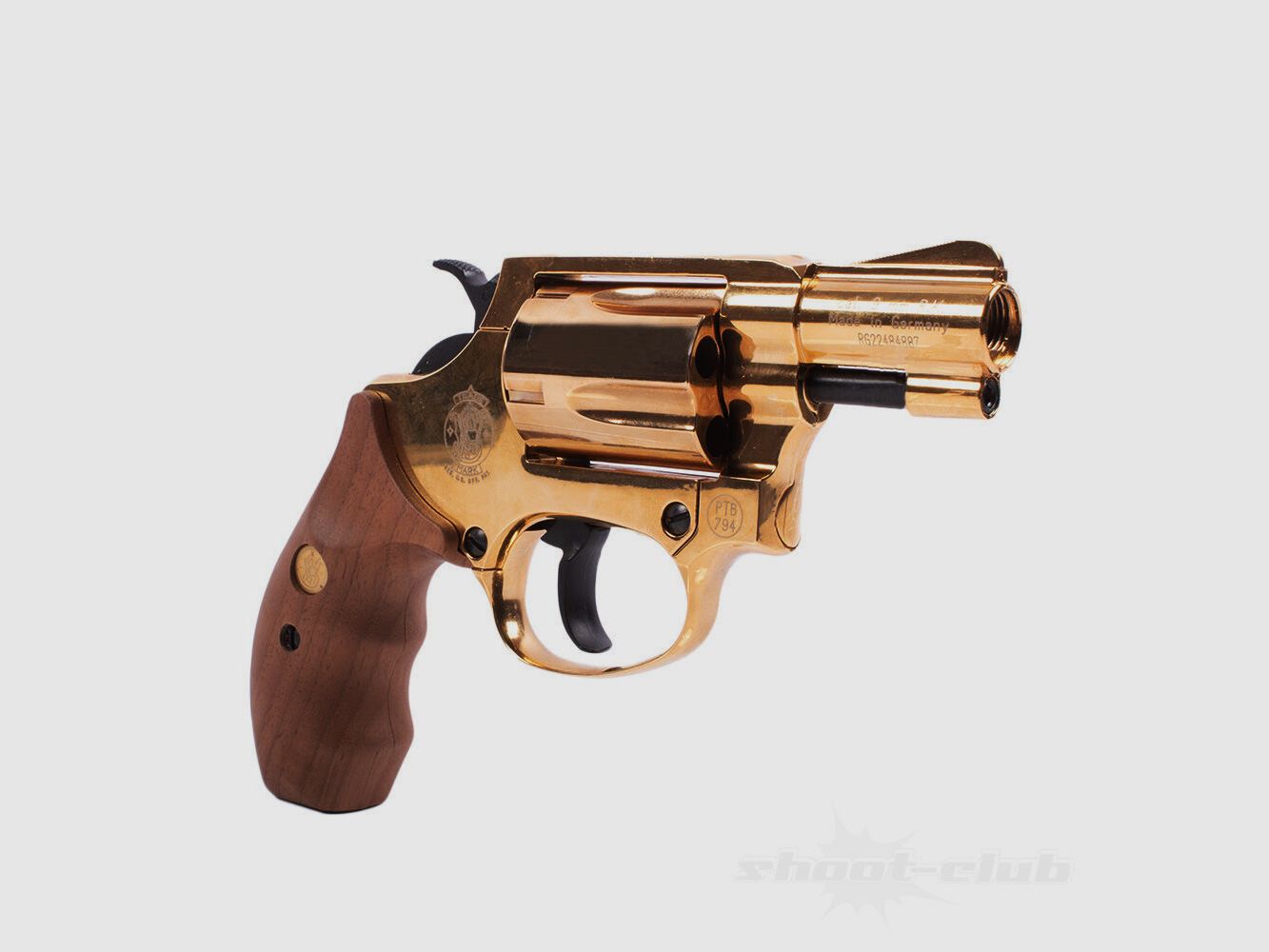 Smith & Wesson Chiefs Special Gold Schreckschuss Revolver 9 mm R.K.