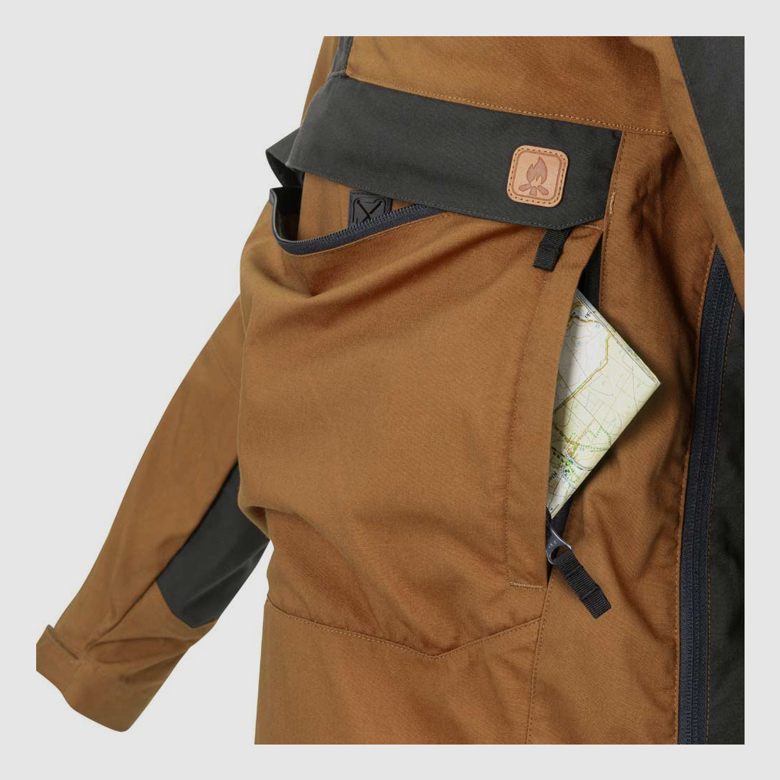 HELIKON-TEX WOODSMAN BUSHCRAFT ANORAK COYOTE