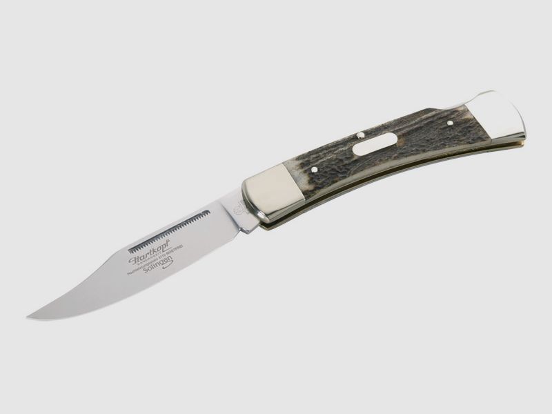 Hartkopf Taschenmesser mit Hirschhorn