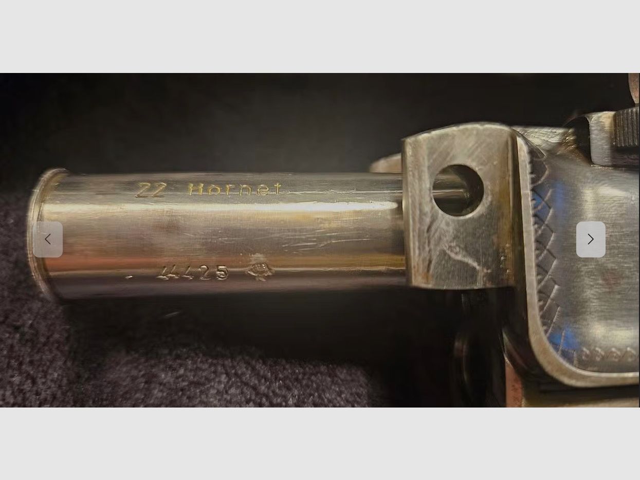 Einstecklauf .22 Hornet für Kaliber 16/70