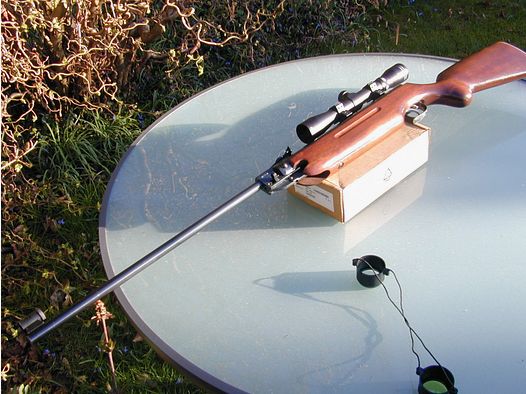 Luftgewehr Weihrauch HW35-Standard "stark und mit Zielfernrohr" (Top Zustand)