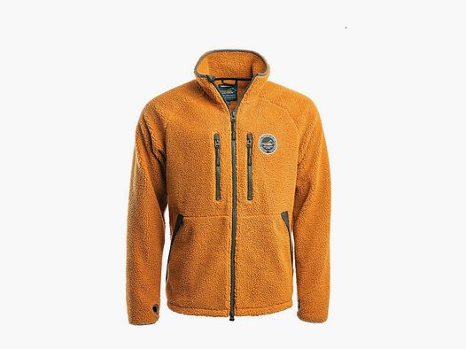 Arrak Outdoor Teddy-Fleecejacke Unisex Orange - XS
