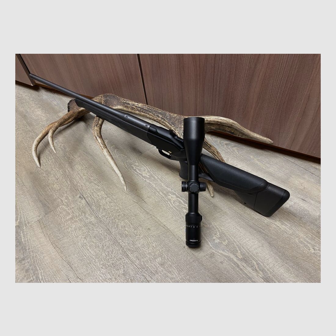 Blaser R8 Ultimate, met Zeiss Conquest V4 3-12x56, zonder rail