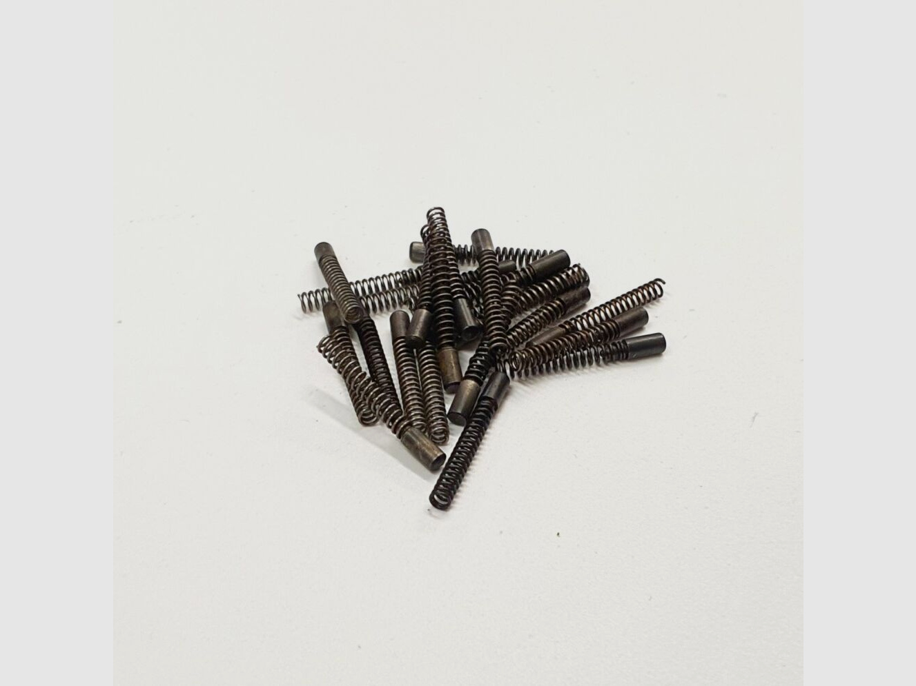 30M1 [26]+[28]US 30M1 carbine Magazine Catch Plunger+Spring, gebraucht / used , US Military part