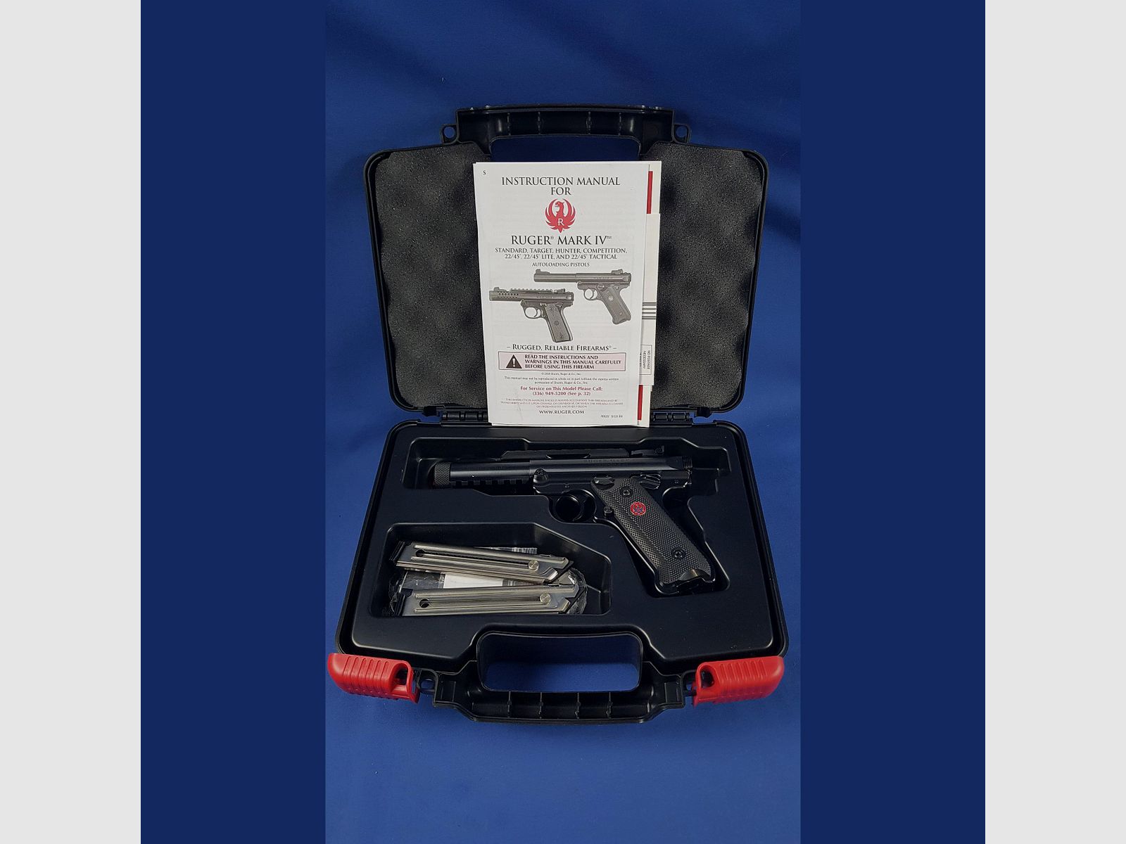 Ruger Mark IV Tactical Kal. .22lr Blued LL 4.4″, Bild 7 von 7
