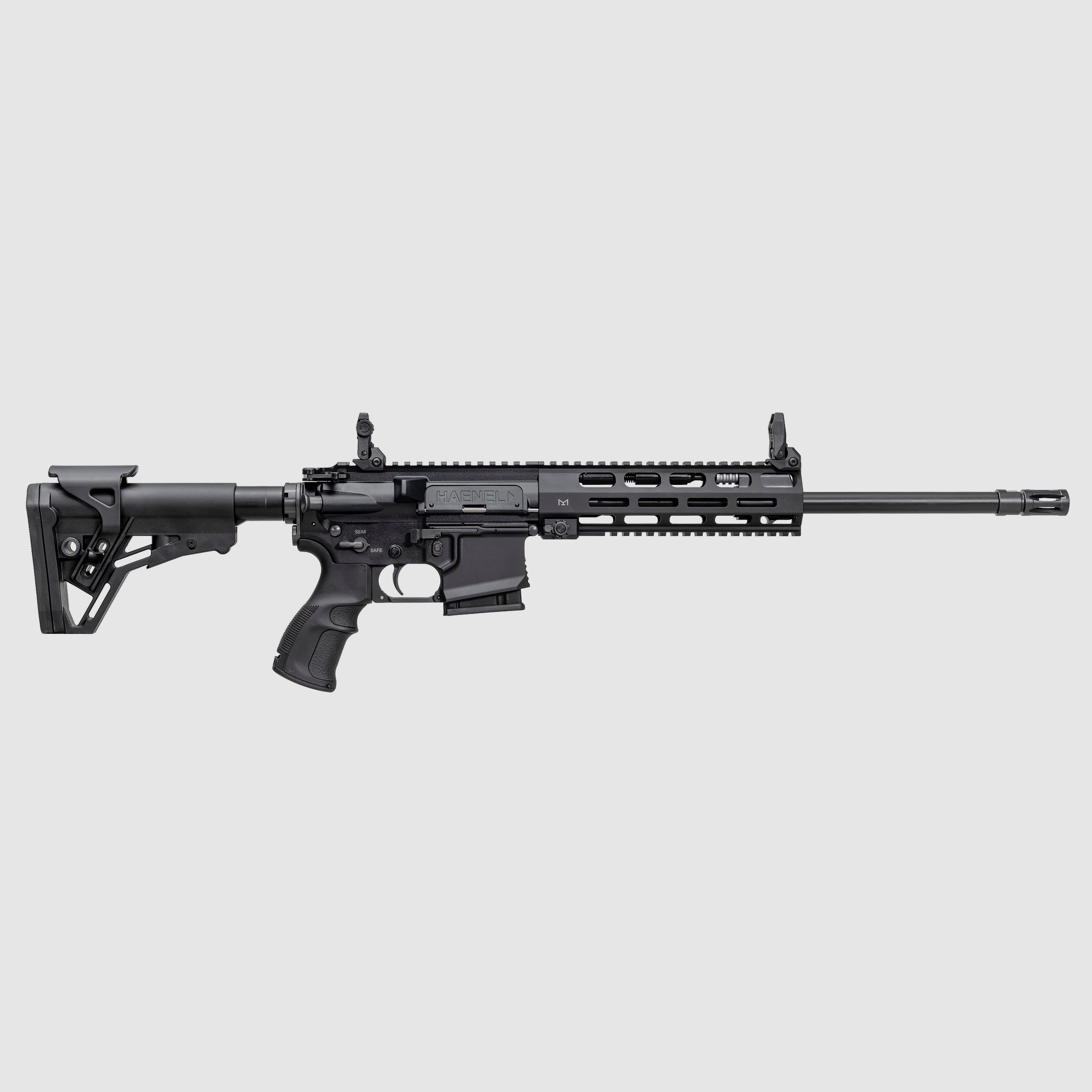 Haenel CR 223 M-LOK Handguard barrel length 368 mm | Direct trigger (2,800-4,000 g) | Short handguard | Black | not sportingly approved, cal. .223 Rem., image 1 of 2