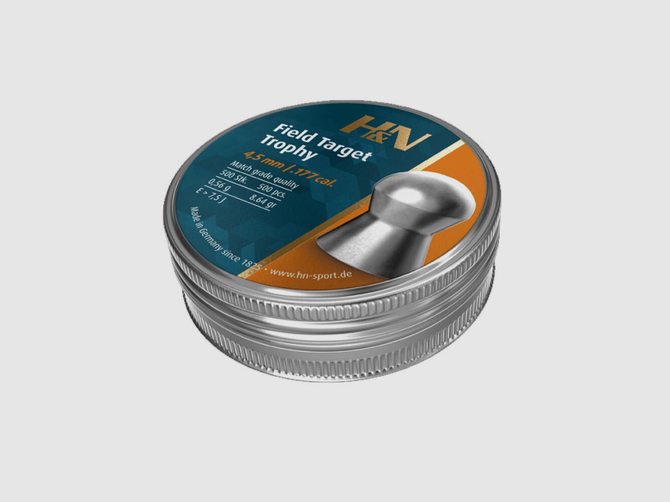 H&N Field Target Trophy Diabolos 4,5mm / 0,56 g / 500 szt.
