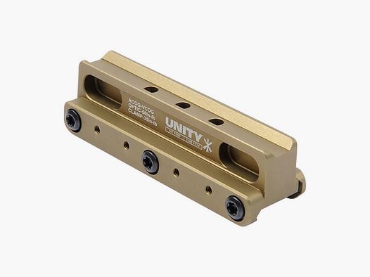 UNITY TACTICAL FAST COG SERIES MOUNT FOR TRIJICON ACOG/VCOG FDE