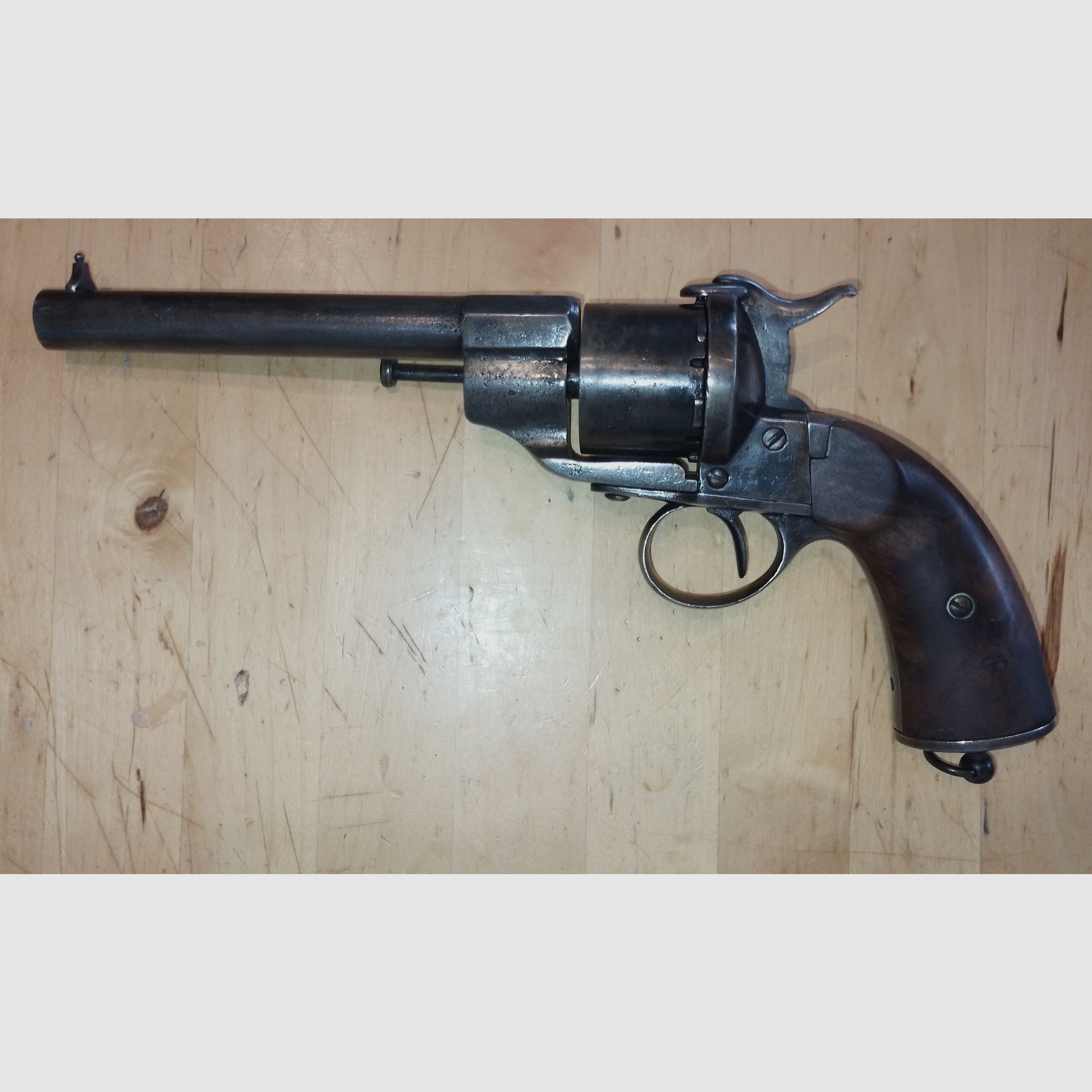 Lefaucheux pinfire revolver in caliber 10.7 - free from 18