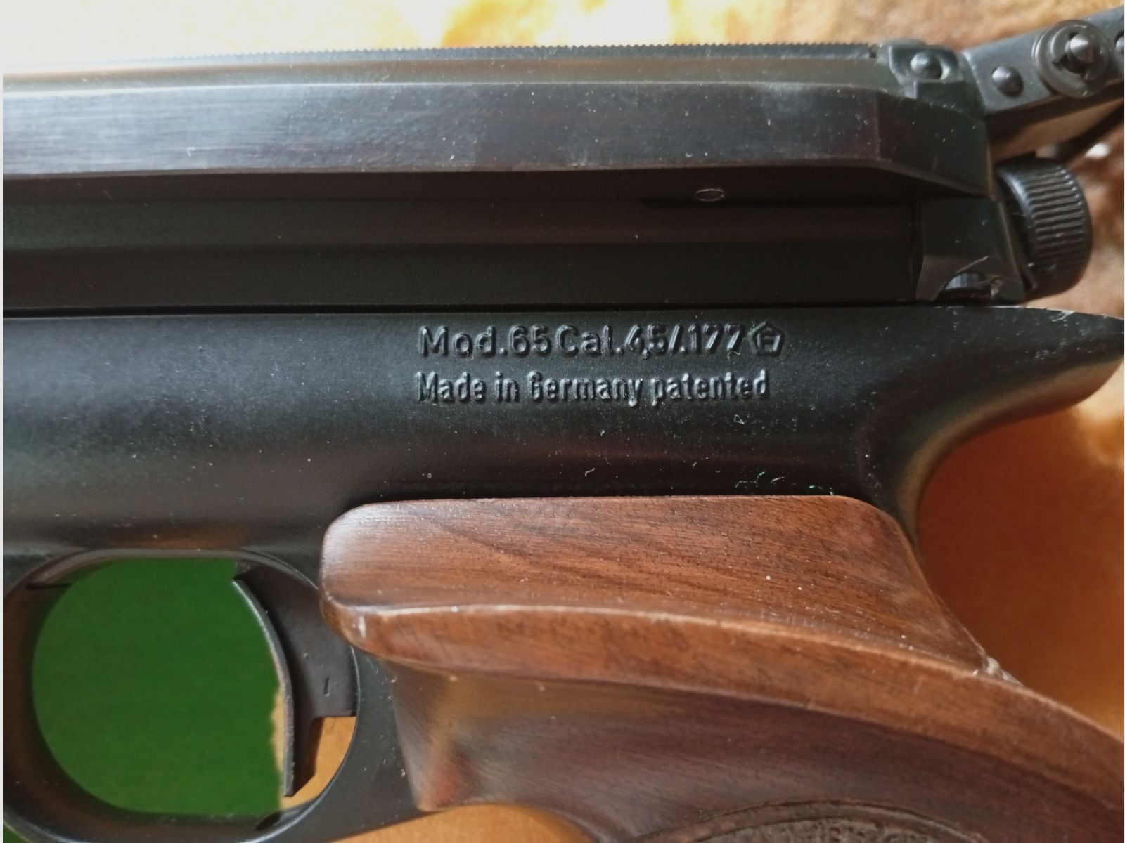 Luftpistole Feinwerkbau Mod. 65
