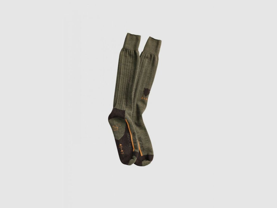 Northern Hunting Jagdsocke K400 aus Wolle Grün 44-47