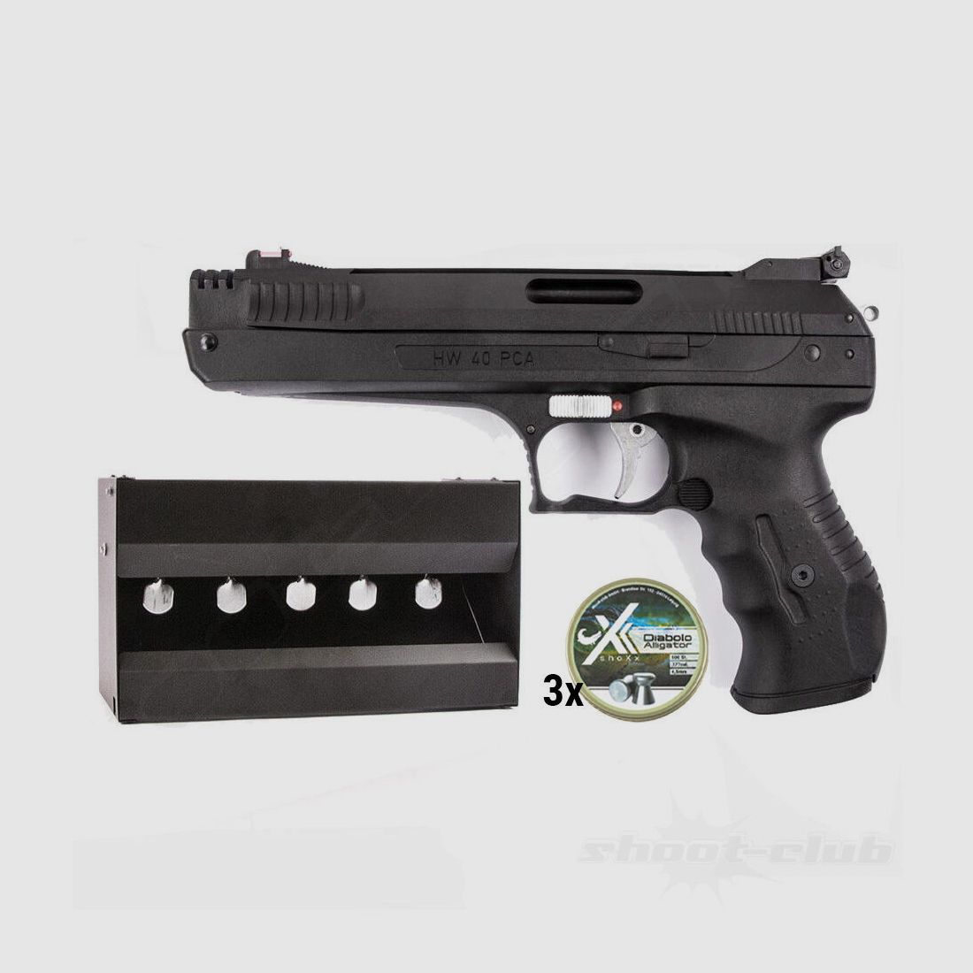Weihrauch HW 40 PCA Plinking Set 4,5mm Diabolos