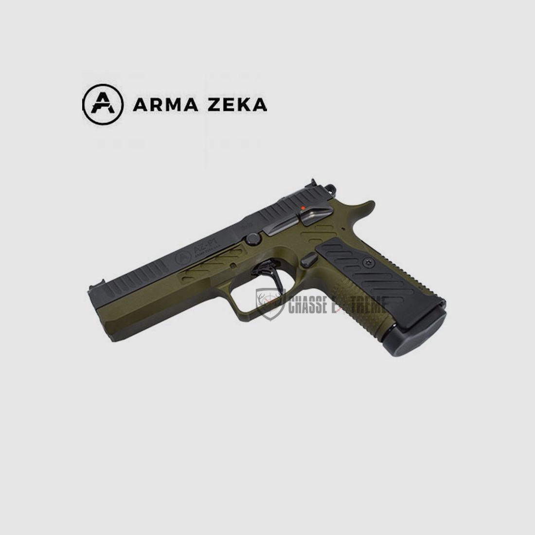 Pistole ARMA ZEKA AZ-P1 Super Kal. 9x19 mm Grün, Bild 3 von 4