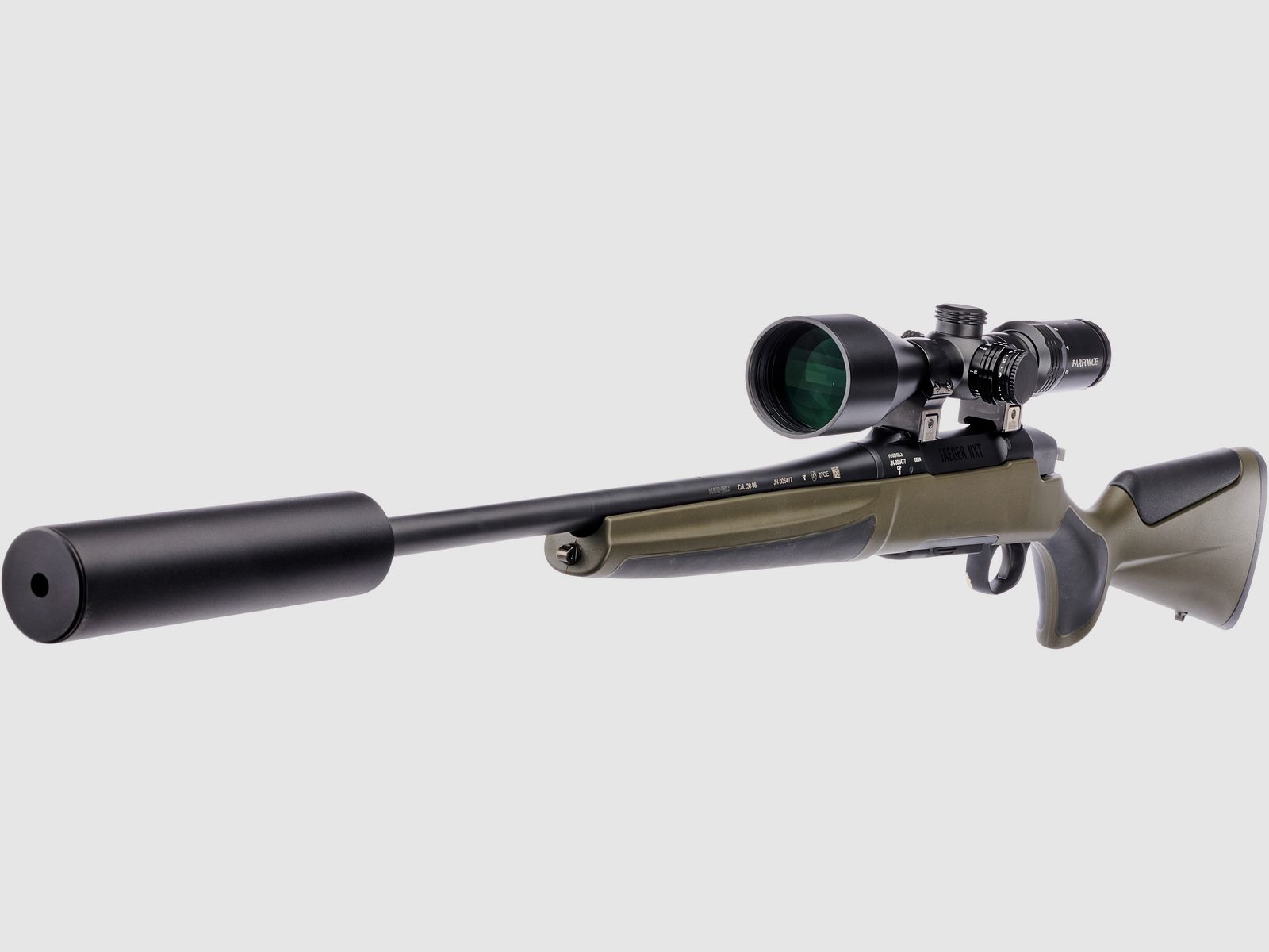 Offerta completa Haenel NXT Composite con Parforce PZ1 3-12x56i PA, calibro .308 Win.