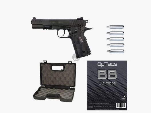 SET !!! Airsoft - Pistol - STI Duty One CO2 BB - from 18, over 0.5 Joule