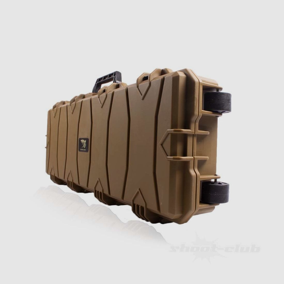 Phylax Waffenkoffer 100 cm Wave Foam / RAL8000