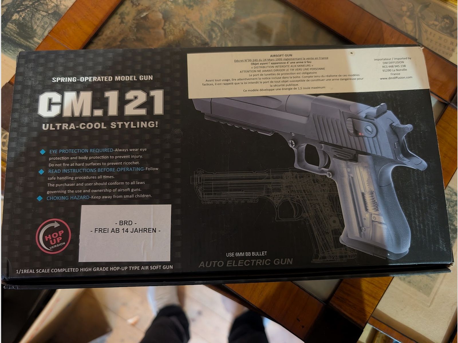 Cyma CM.121 Airsoftpistole AEP