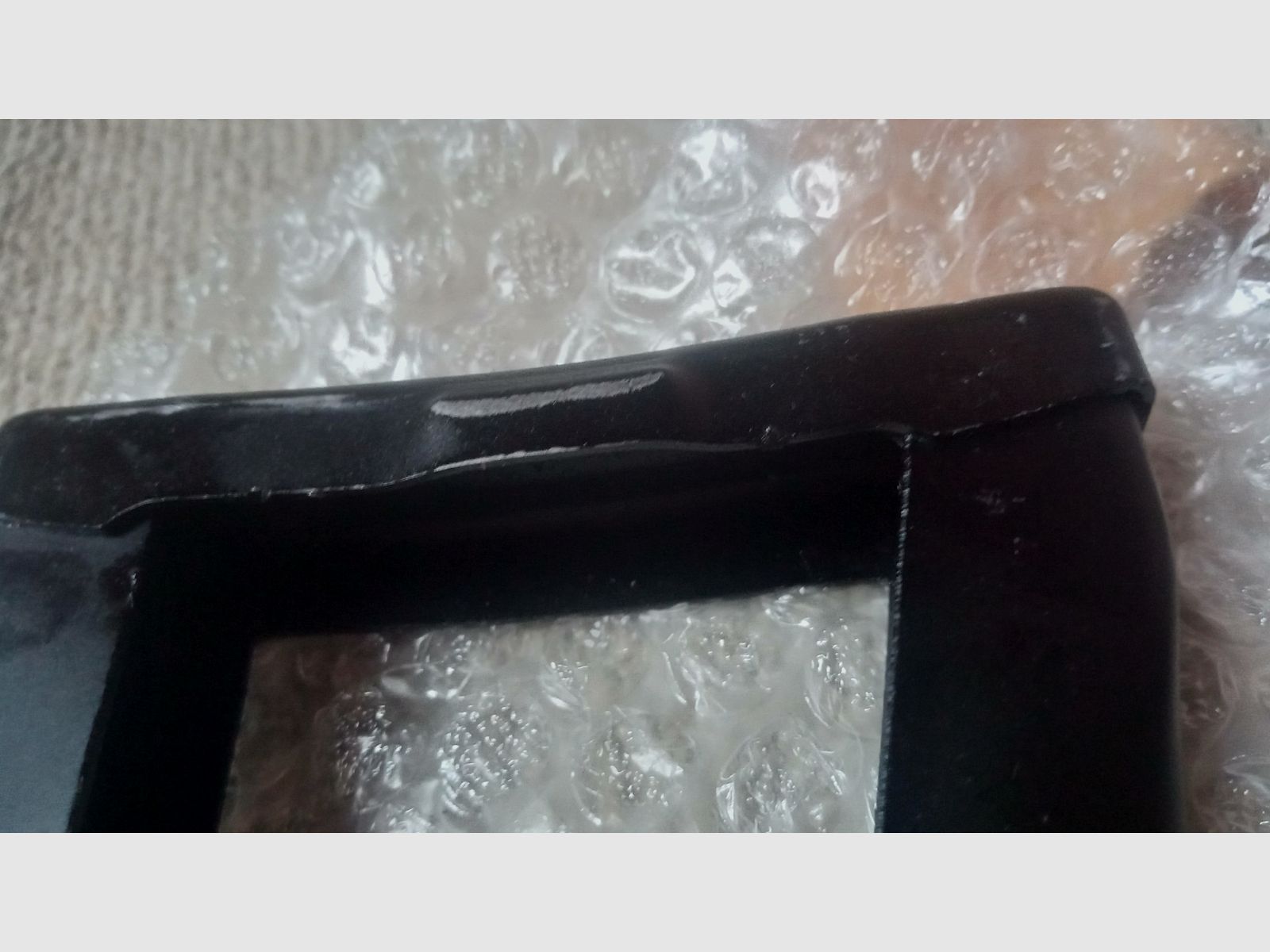 Russian 5.5 mm AKS-74 AKS-74u skeleton stock / AK Krinkov folding stock presumably Tula (damaged)