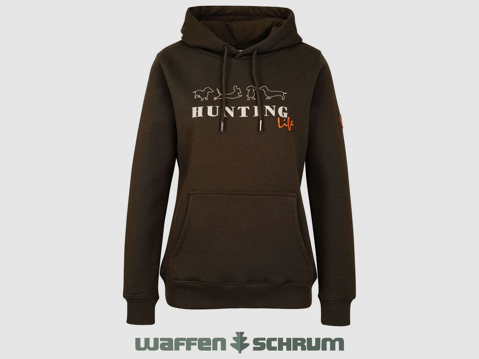 Hubertus Hoodie Hunting Life Olive