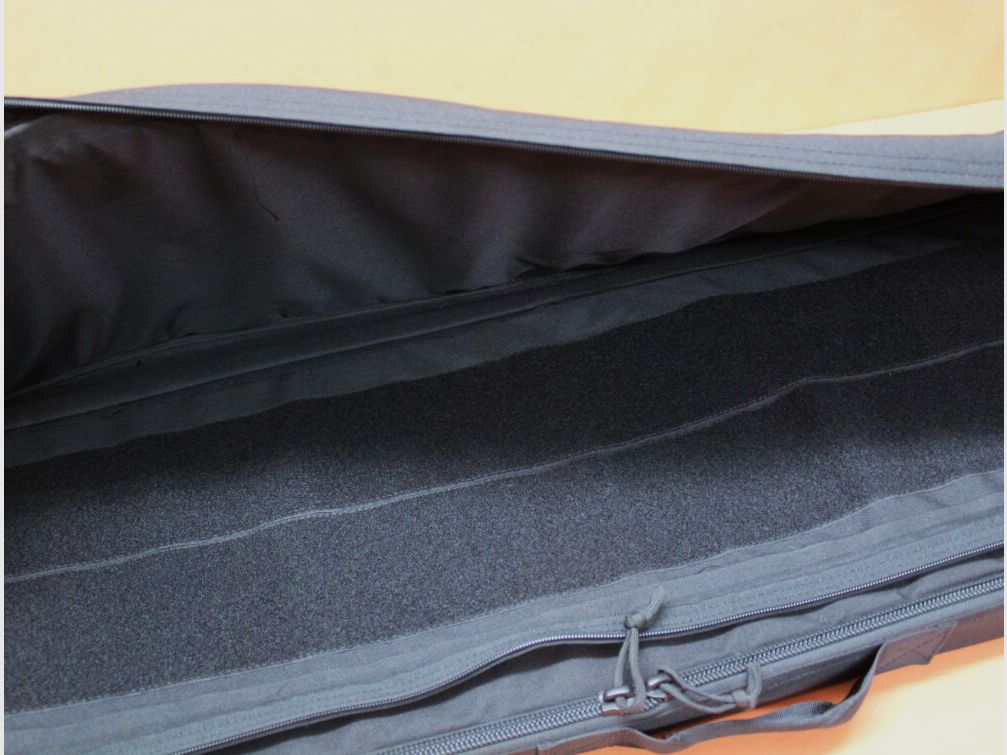 AimZone AimZone Riflebag 125H zwart/grijs wapen tas (ca. 127x36x6cm) gevoerd met schouderriem/ MOLLE