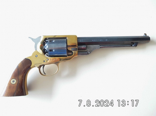 Vorderlader Revolver Spiller & Burr Kal. 36 SP im sehr guten Zustand aus Sammlung