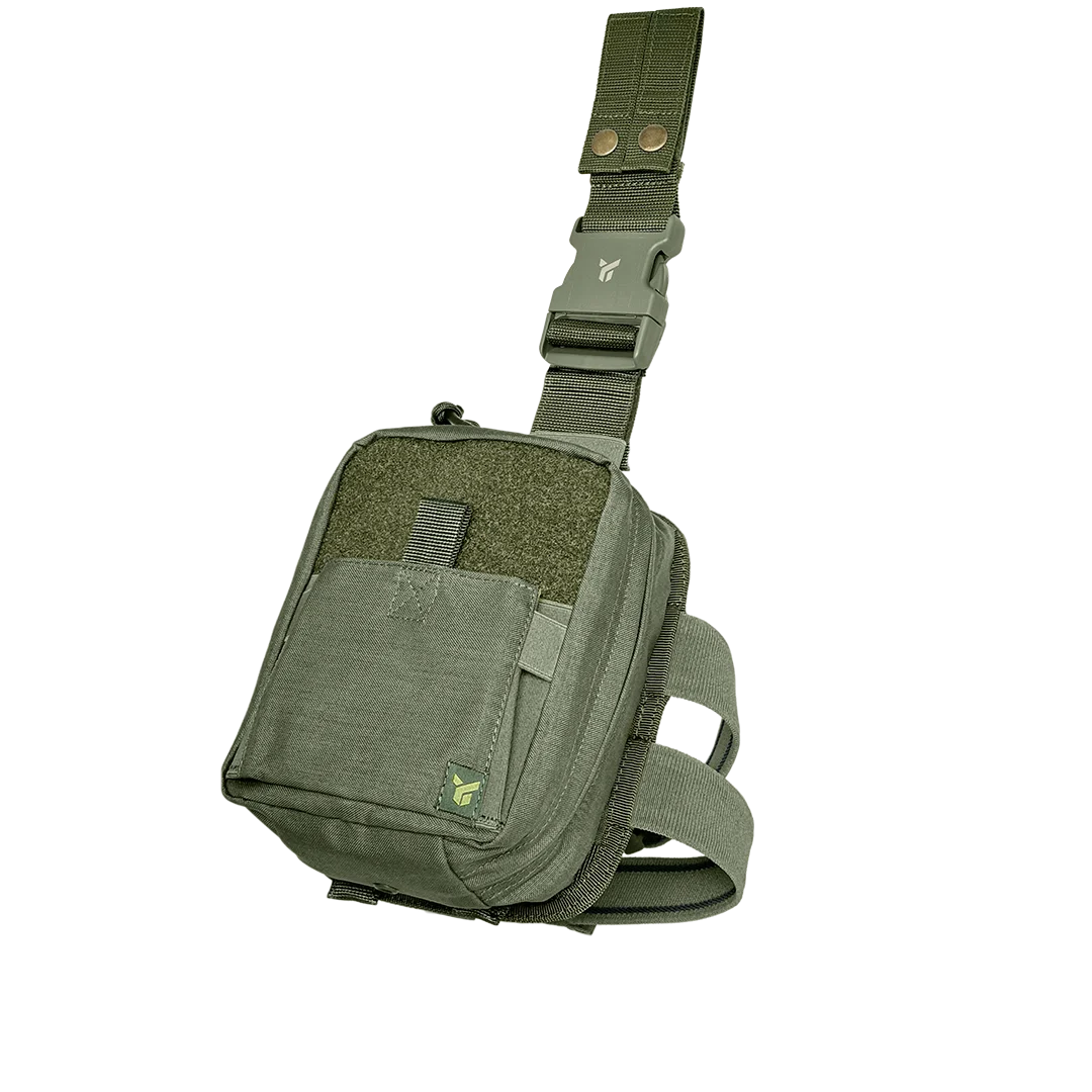 Botiquín para panel de muslo TQ Dnipro IFAK Bag PM21 gen.2 – Olive (Ranger Green) – PM211-Gen2, imagen 1 de 9