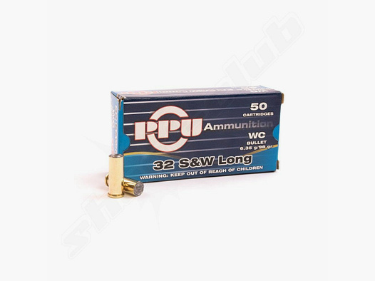 PPU - Prvi Partizan LWC 98grs 50St .32S&W