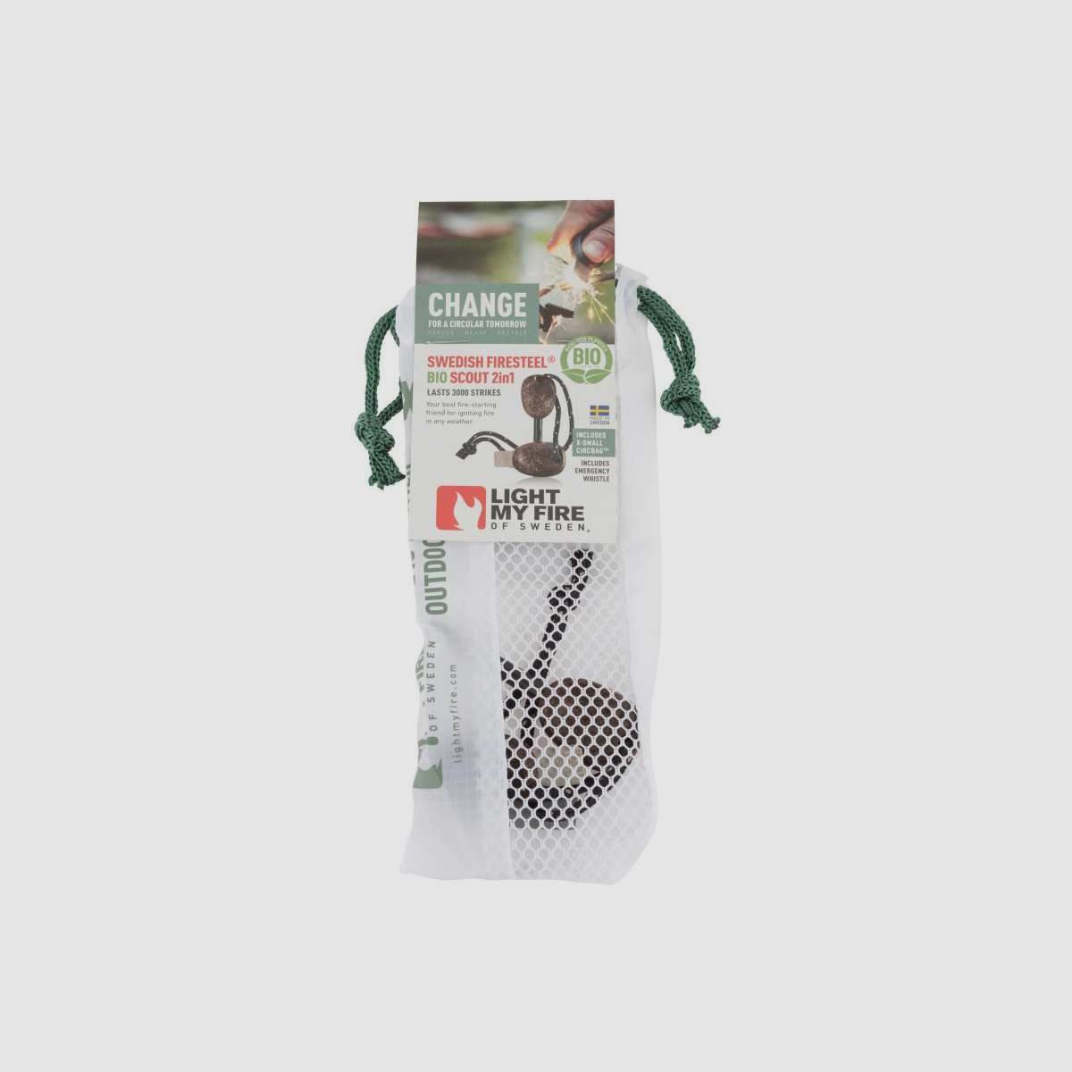 Encendedor Scout Bio Plastic - Firesteel 2.0 - Piedra de fuego Firesteel Scout Bio Plastic Roky Red, imagen 7 de 9