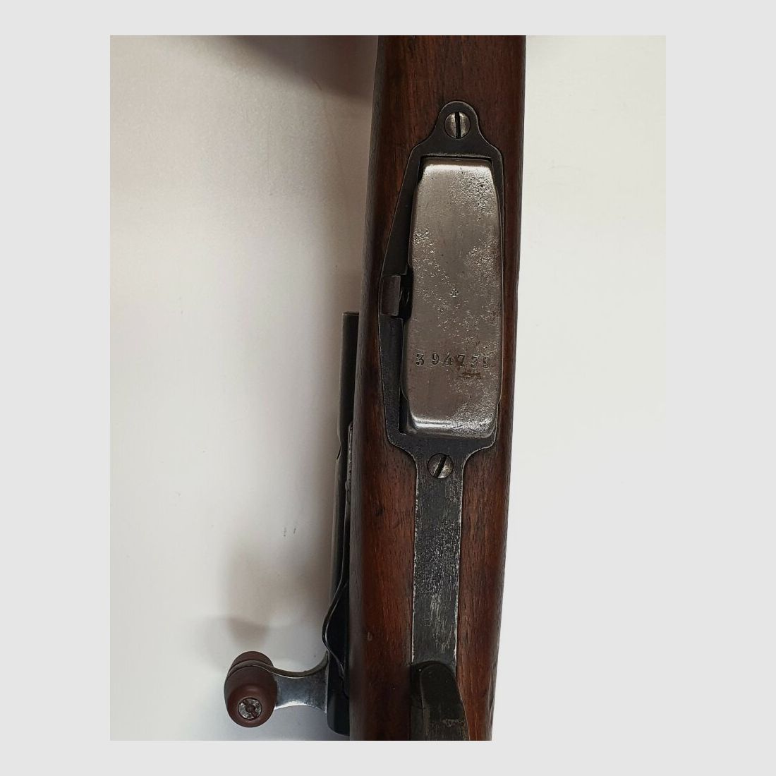 Fabryka broni Bern karabina powtarzalna Gewehr IG1911 Kaliber 7,5x55 szwajcarski kompletny z dopasowanymi numerami