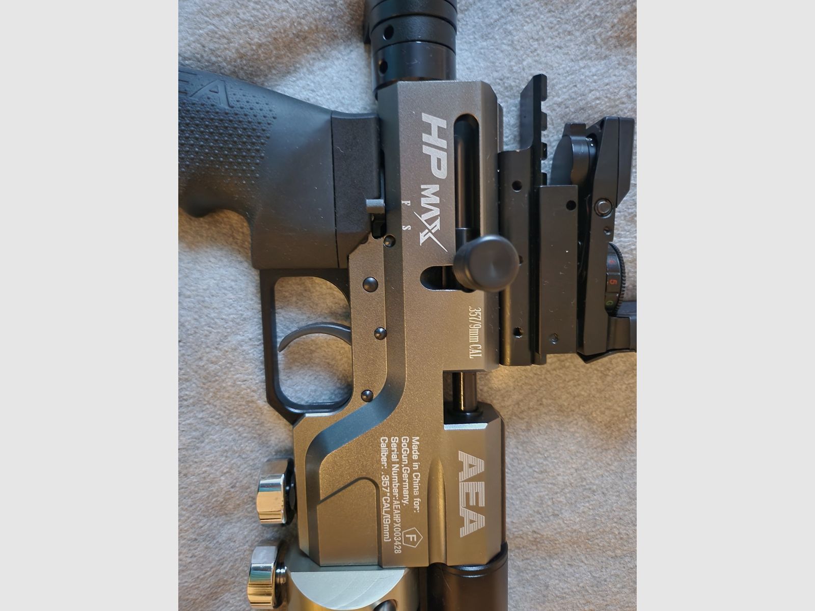 HP Max 357 cal. 9mm Luftgewehr 