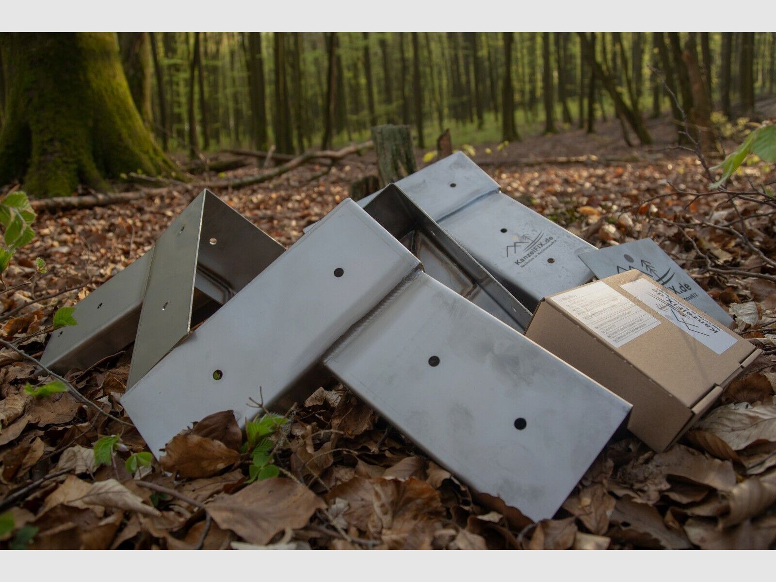 Hochwertige KanzelFIX Kanzelecken Edelstahl 4er Set EXTREM ROBUST UND HALTBAR