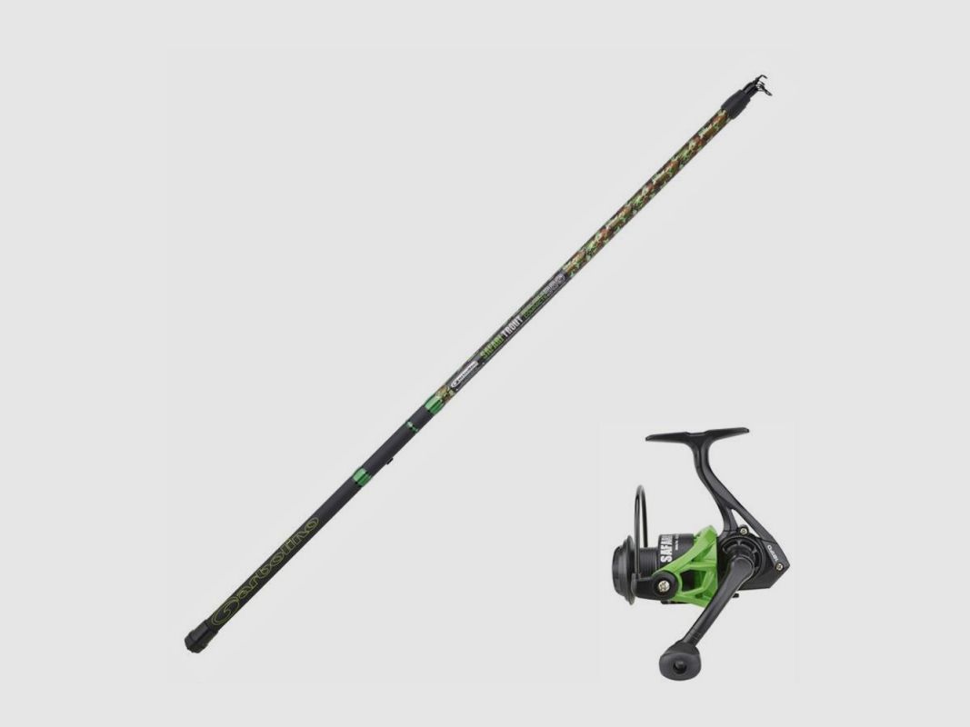 VISTRAP SET GARBOLINO SAFARI TROUT RC + SAFARI SPIN 101FD
