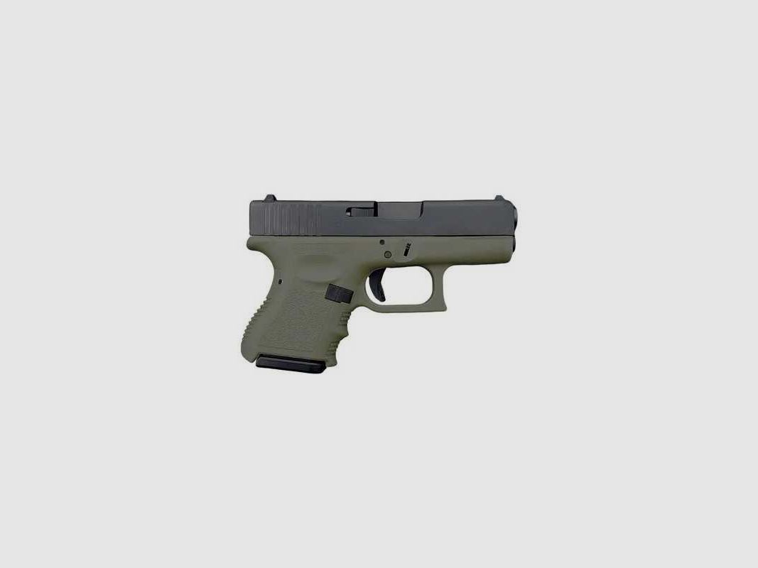 GLOCK 26 Gen3 Pistole Previous 9 mm Subcompact Oliv OD Green